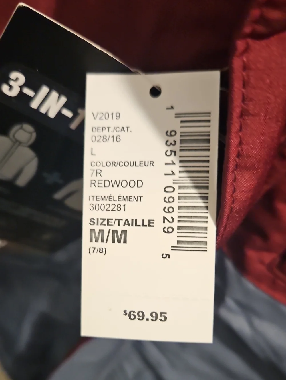 Children's Place 3-in-1 Cold Weather Jacket